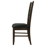 Dalila Wood Dining Side Chair Cappuccino - Set of 2