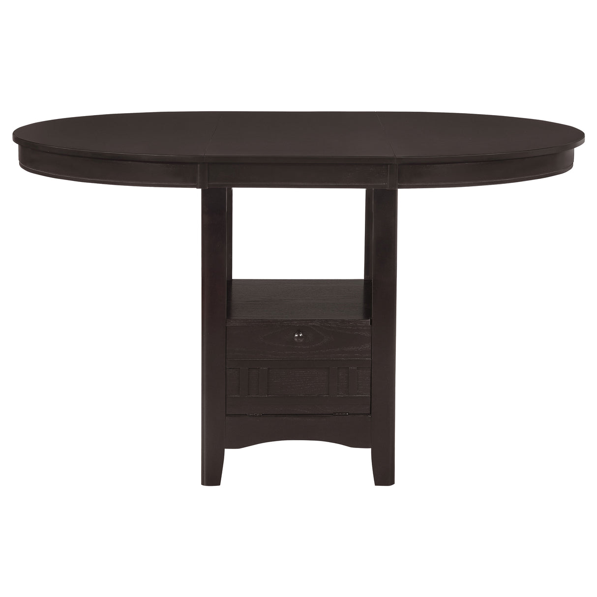 Lavon 5-Piece Oval Counter Height Dining Set, Espresso