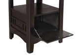 Lavon 5-Piece Oval Counter Height Dining Set, Espresso