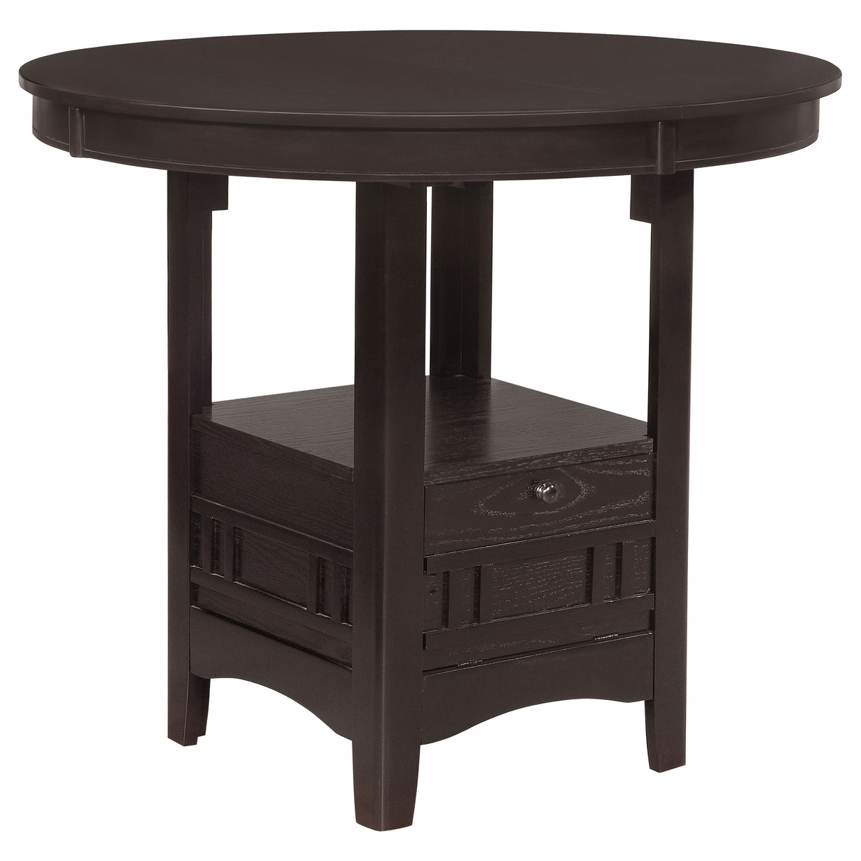Lavon Oval Counter Height Dining Table - Espresso