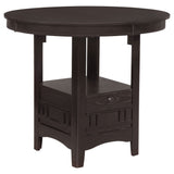 Lavon Oval Counter Height Dining Table - Espresso