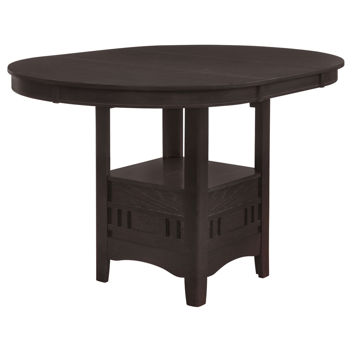 Lavon Oval Counter Height Dining Table - Espresso