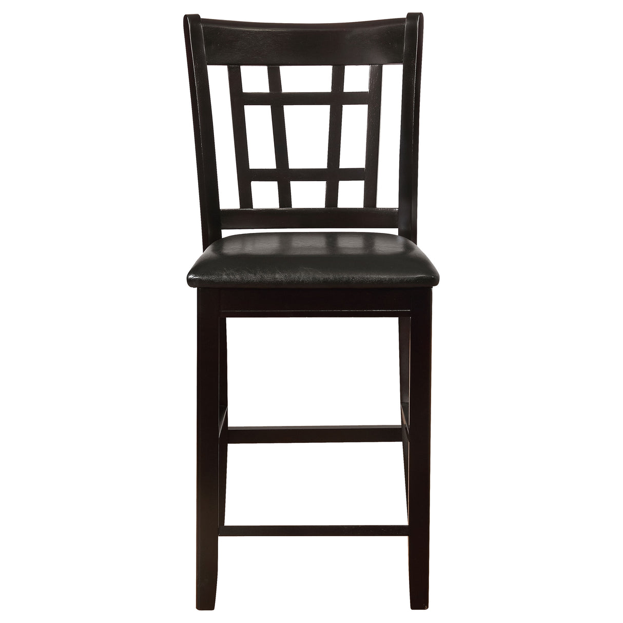 Lavon Wood Counter Height Dining Chair Black/Espresso (Set of 2)