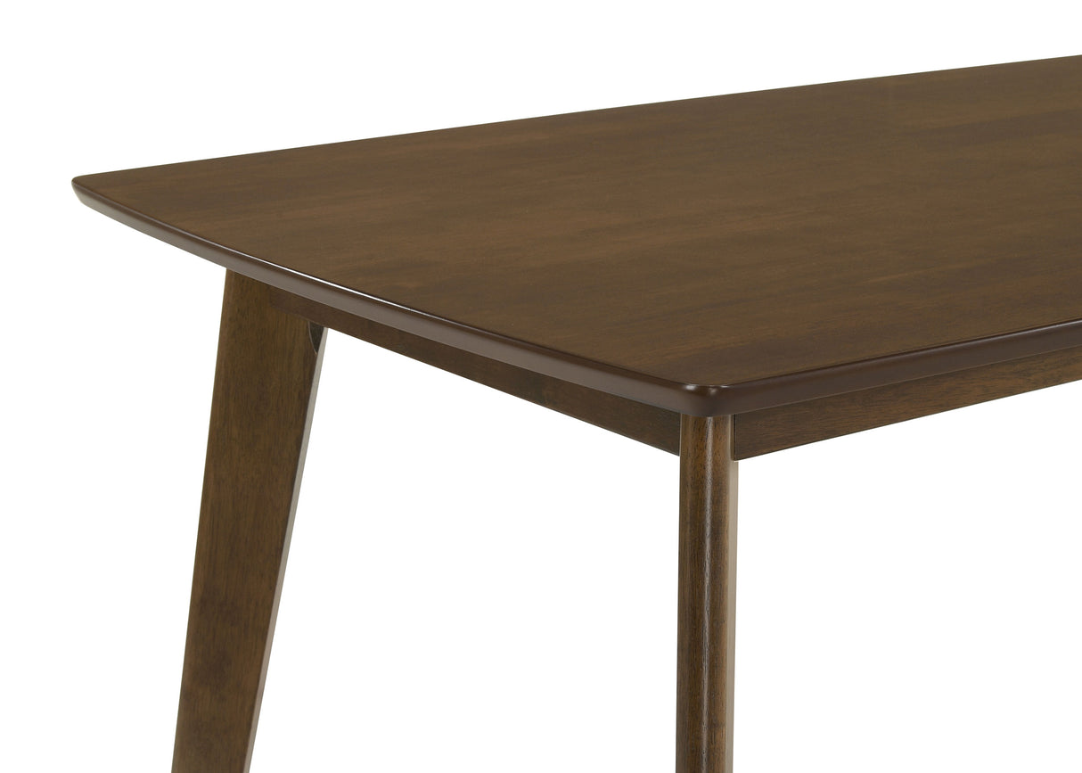 Kersey 5-Piece Rectangular Dining Set, Chestnut