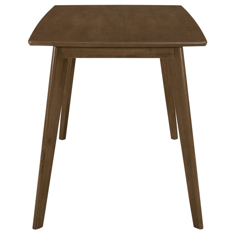 Kersey Rectangular 47-Inch Wood Dining Table, Chestnut