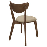 Kersey Wood Dining Side Chair Chestnut Set of 2
