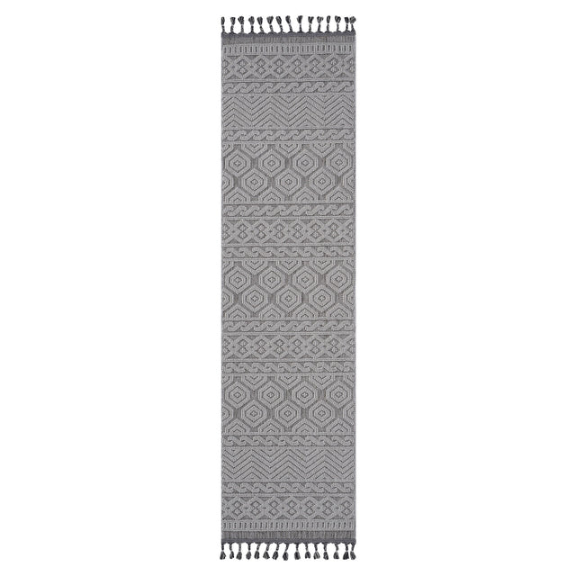 Guros - Trendy Geometric Indoor / Outdoor Rug - Indoor/Outdoor Rugs - Alpine Outlets
