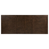 Ridgewell Rectangular Trestle Dining Table Dark Oak