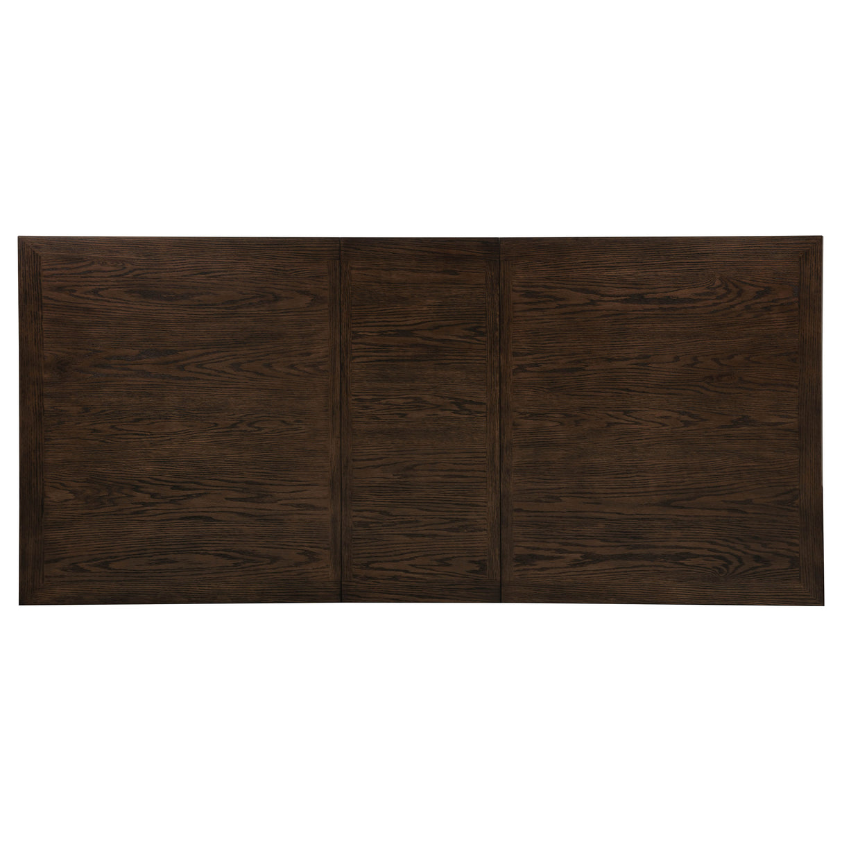 Ridgewell Rectangular Trestle Dining Table Dark Oak