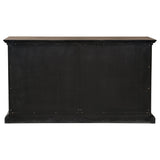 Ridgewell 2-Drawer 4-Door Dining Server Dark Oak