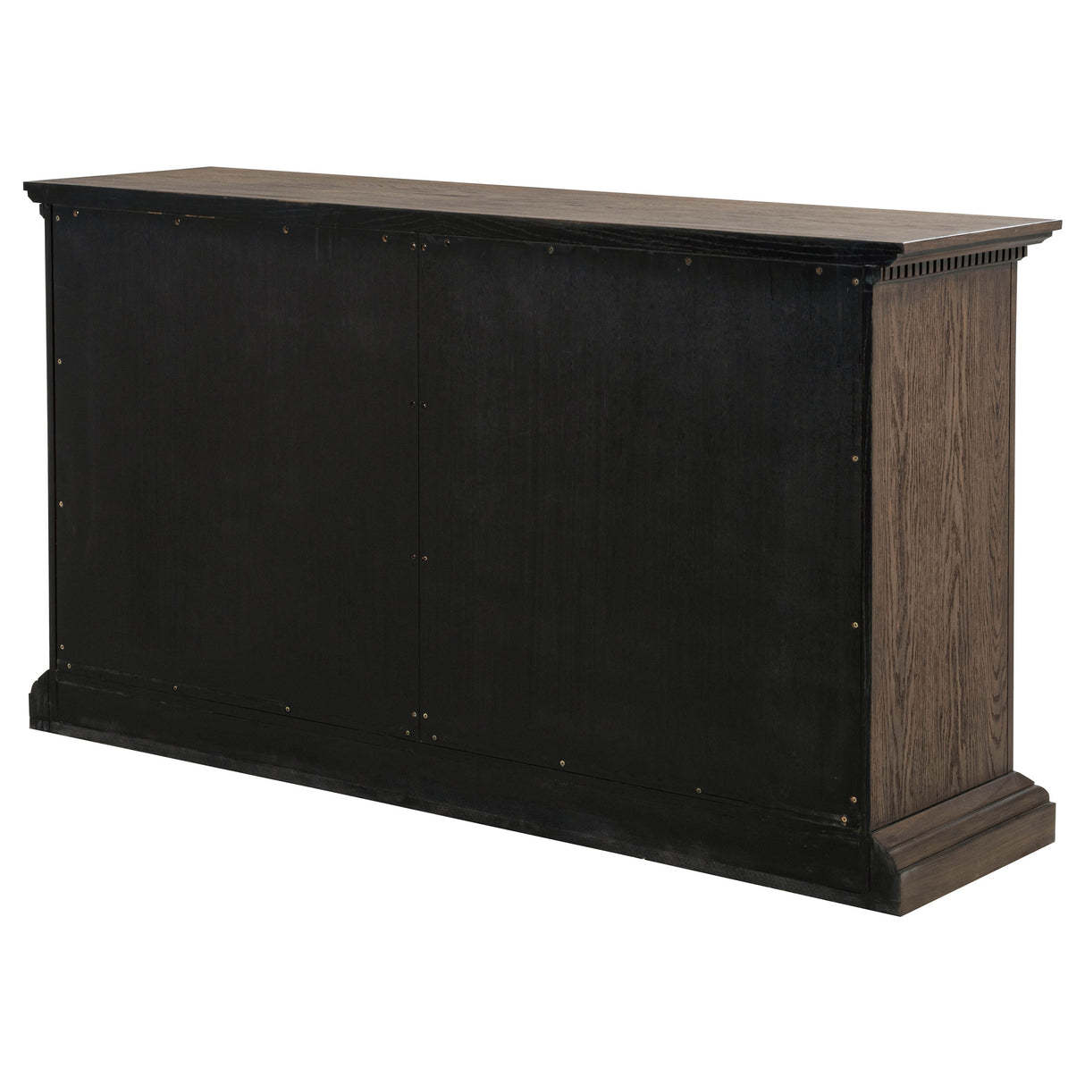 Ridgewell 2-Drawer 4-Door Dining Server Dark Oak