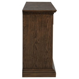 Ridgewell 2-Drawer 4-Door Dining Server Dark Oak