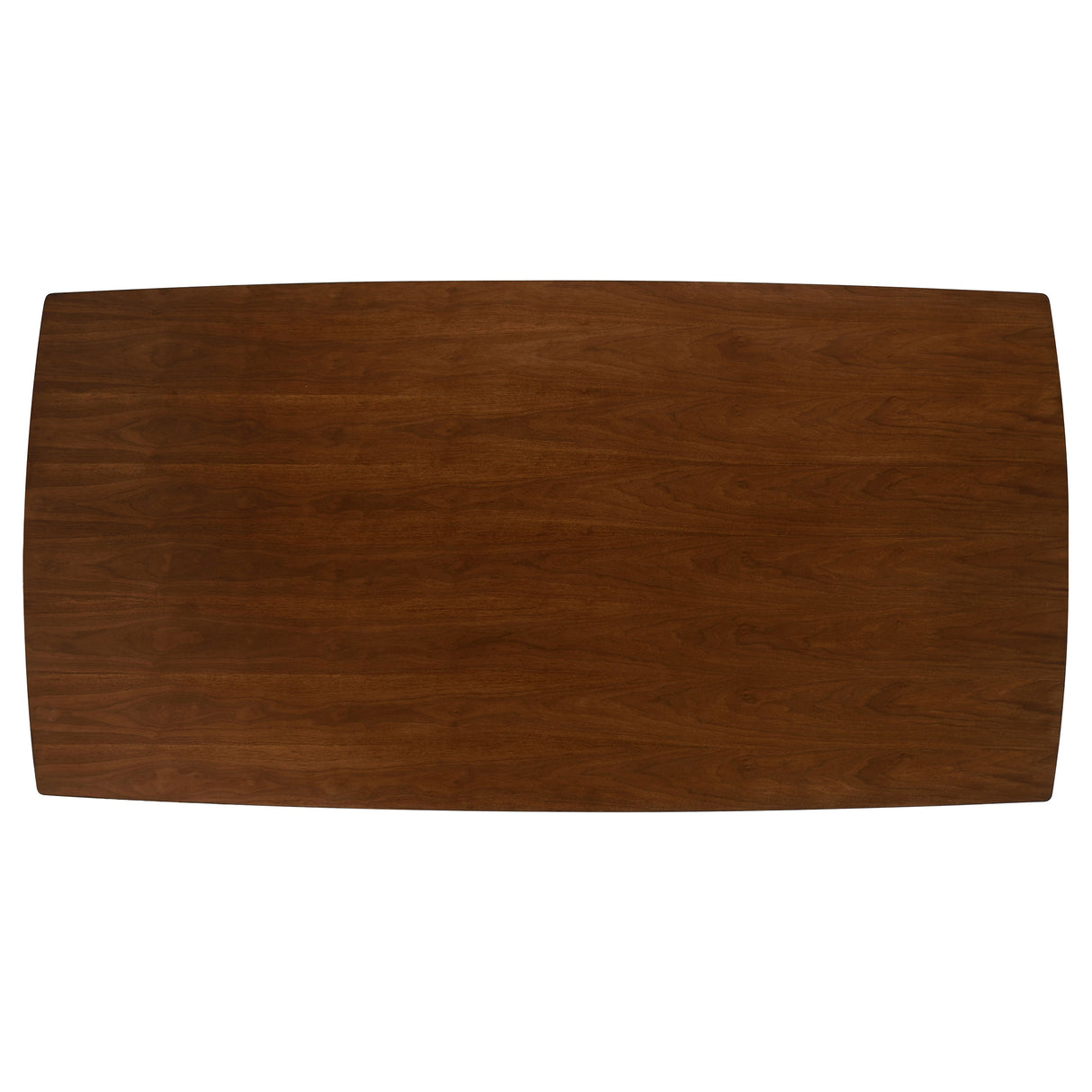 Malone 5-Piece Rectangular Dining Table Set Dark Walnut