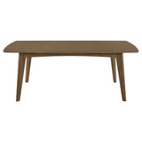 Malone Rectangular 78-inch Wood Dining Table Dark Walnut