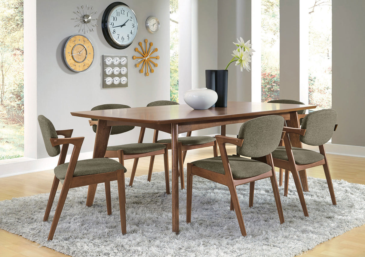 Malone Rectangular 78-inch Walnut Dining Table