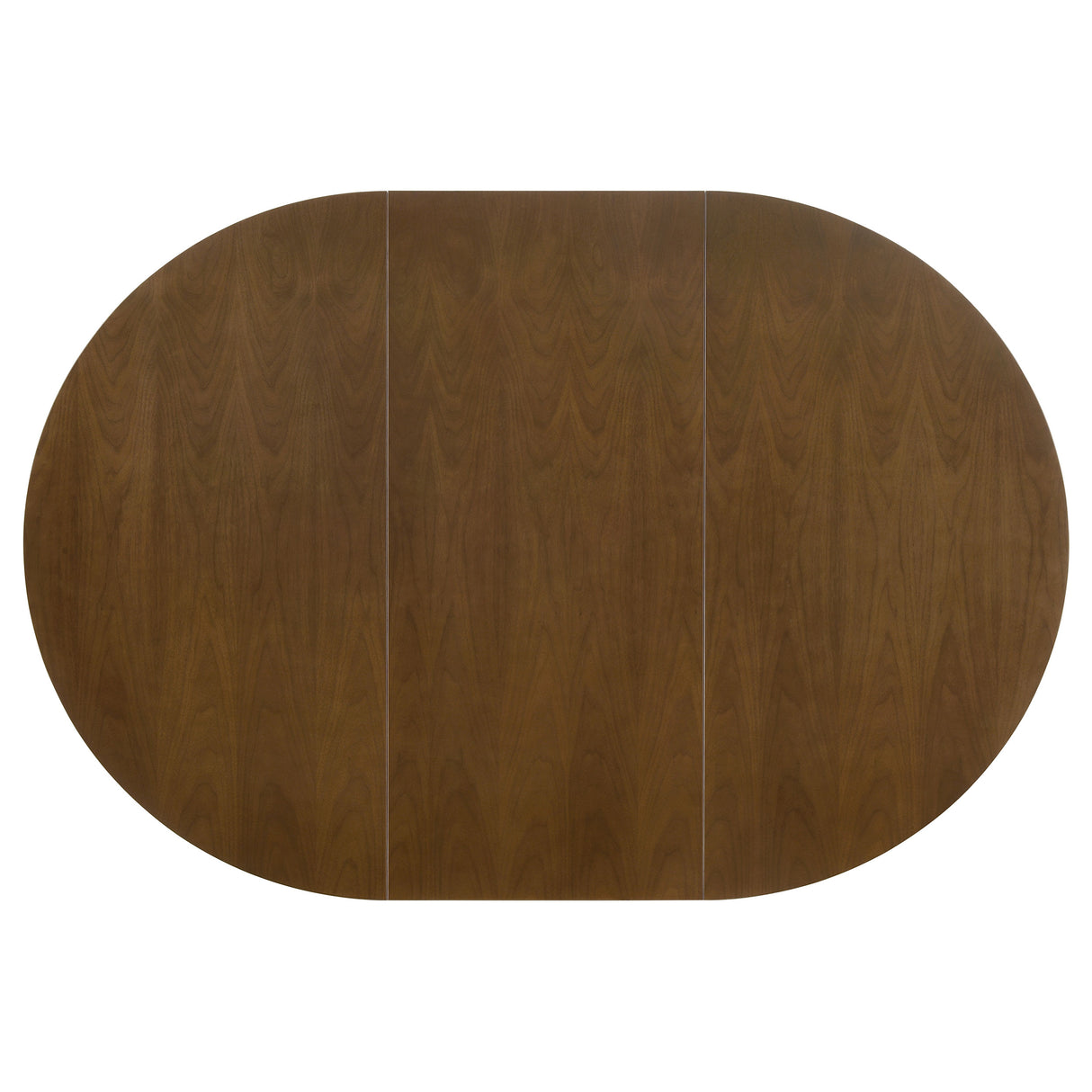 Jedda Oval 60-inch Extension Dining Table Dark Walnut