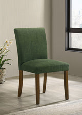 Paxton Upholstered Dining Side Chair Green, Set of 2