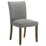 Paxton Upholstered Dining Side Chair Grey, Set of 2