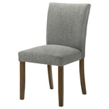 Paxton Upholstered Dining Side Chair Grey, Set of 2
