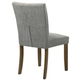 Paxton Upholstered Dining Side Chair Grey, Set of 2