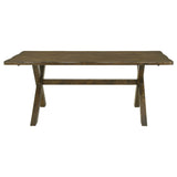 Alston Rectangular 71-Inch Dining Table, Knotty Nutmeg