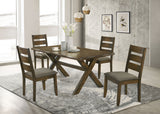 Alston Rectangular 71-Inch Dining Table, Knotty Nutmeg