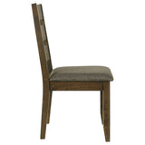 Alston Wood Dining Side Chair Knotty Nutmeg Set of 2
