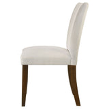 Paxton Upholstered Dining Side Chair Beige, Set of 2