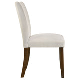 Paxton Upholstered Dining Side Chair Beige, Set of 2