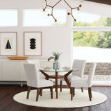 Paxton Upholstered Dining Side Chair Beige, Set of 2