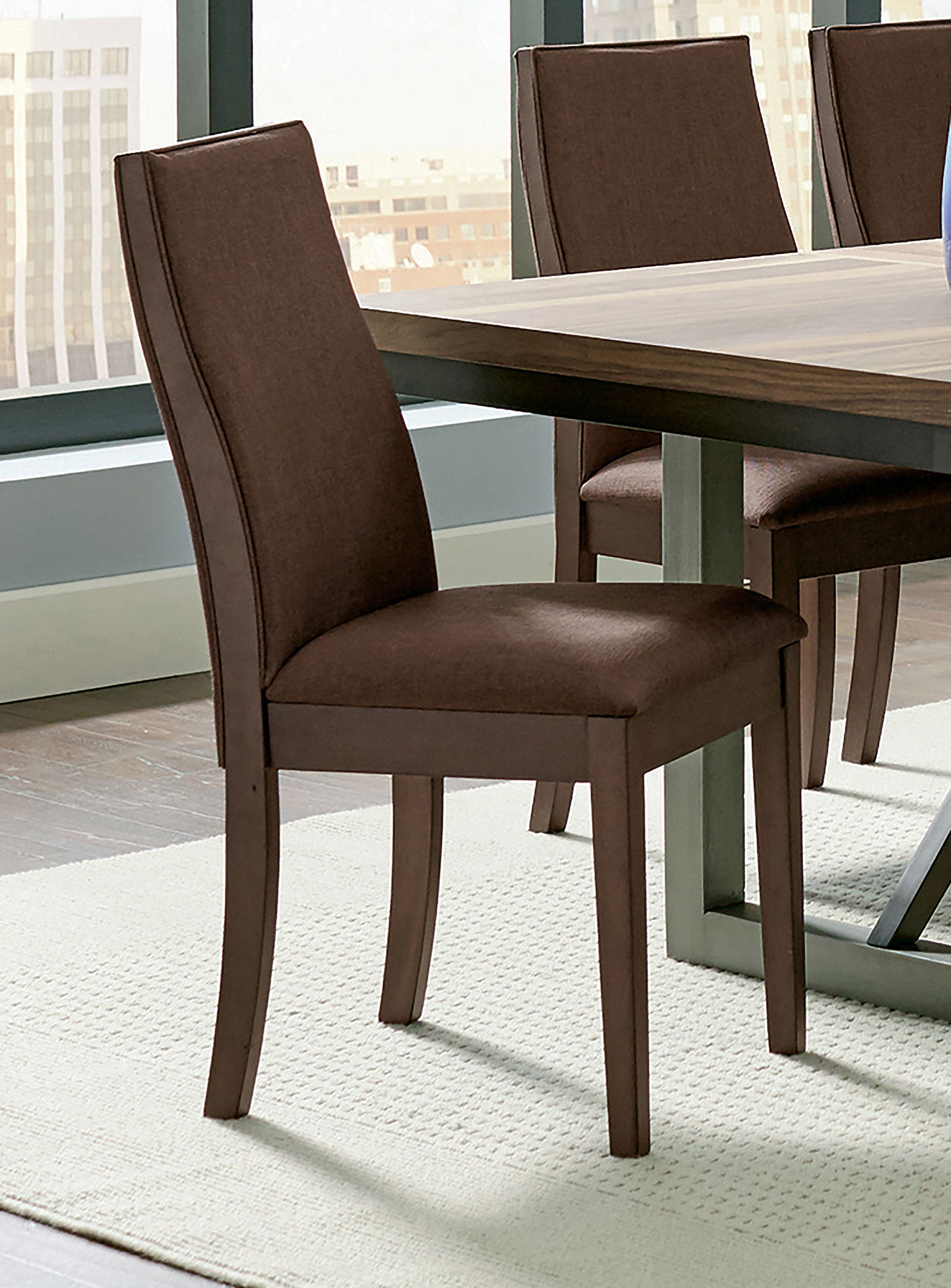 Upholstered Dining Chair | Set of 2 | Alpine Outlets