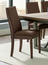 Spring Creek Upholstered Dining Chair Chocolate