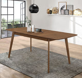 Redbridge 75-Inch Extension Dining Table Natural Walnut