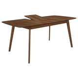 Redbridge 75-Inch Extension Dining Table Natural Walnut