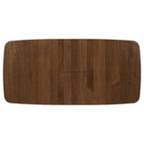 Redbridge 75-Inch Extension Dining Table Natural Walnut