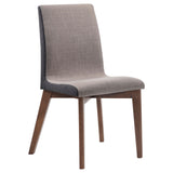 Redbridge Upholstered Dining Side Chair, Walnut (Set of 2)