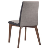 Redbridge Upholstered Dining Side Chair, Walnut (Set of 2)