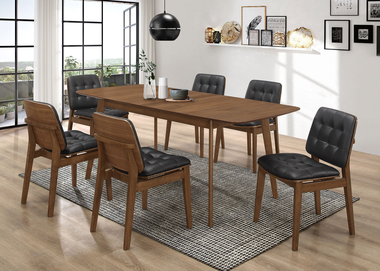 Redbridge Upholstered Dining Side Chair, Walnut (Set of 2)