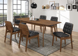 Redbridge Upholstered Dining Side Chair, Walnut (Set of 2)