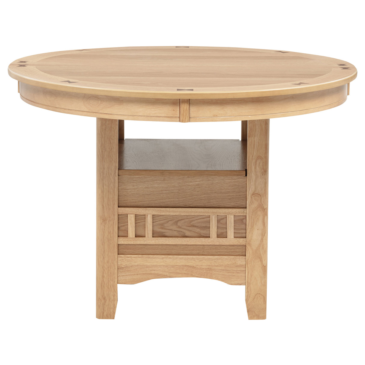Lavon Oval 60-inch Wood Extension Dining Table Light Oak