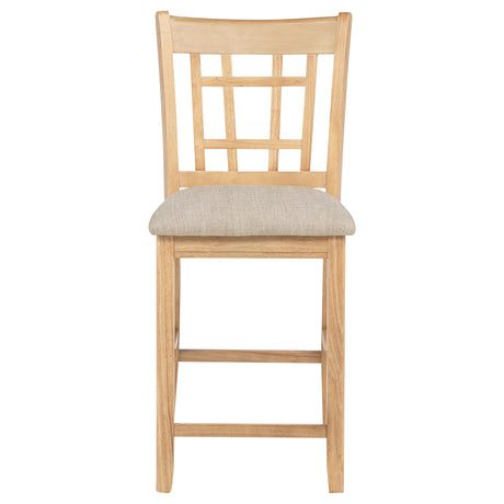 Lavon Wood Counter Height Dining Chair - Linen, Set of 2