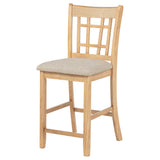 Lavon Wood Counter Height Dining Chair - Linen, Set of 2