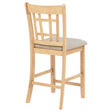 Lavon Wood Counter Height Dining Chair - Linen, Set of 2