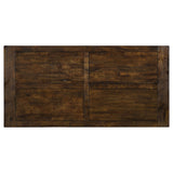 Coleman Rectangular 79-inch Dining Table, Rustic Golden Brown