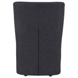 Jaelynn Charcoal Upholstered Parsons Dining Chair, Set of 2