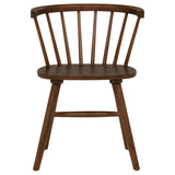 Jeffries Windsor Walnut Dining Side Chairs, Set of 2