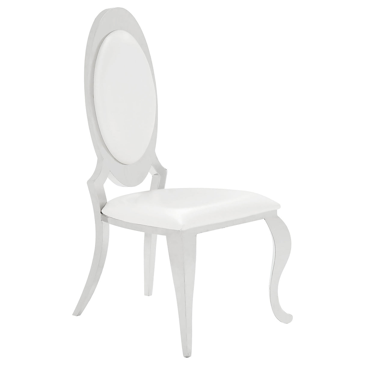 Anchorage Upholstered Dining Chair Cream White, Set of 2