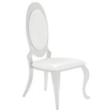 Anchorage Upholstered Dining Chair Cream White, Set of 2