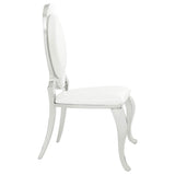 Anchorage Upholstered Dining Chair Cream White, Set of 2