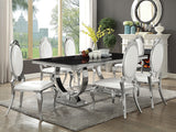 Anchorage Upholstered Dining Chair Cream White, Set of 2